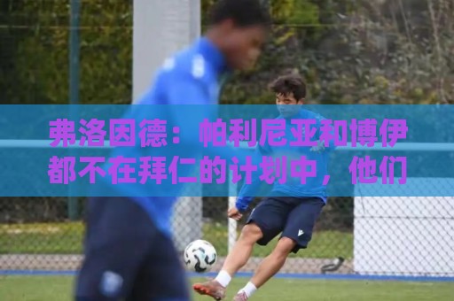 弗洛因德：帕利尼亚和博伊都不在拜仁的计划中，他们自己清楚这点