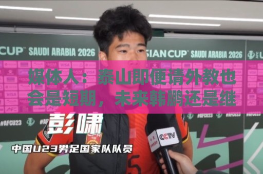 2026年世界杯美洲投注盈亏平衡计算指南-下注下注:媒体人：泰山即便请外教也会是短期，未来韩鹏还是继续担任主帅