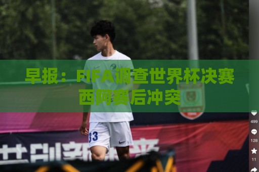 早报：FIFA调查世界杯决赛西阿赛后冲突