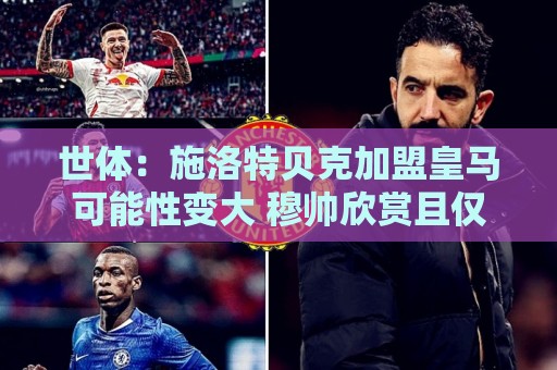 法甲体育球盘买球站无插件在线直播网:世体：施洛特贝克加盟皇马可能性变大 穆帅欣赏且仅需约5到6千万